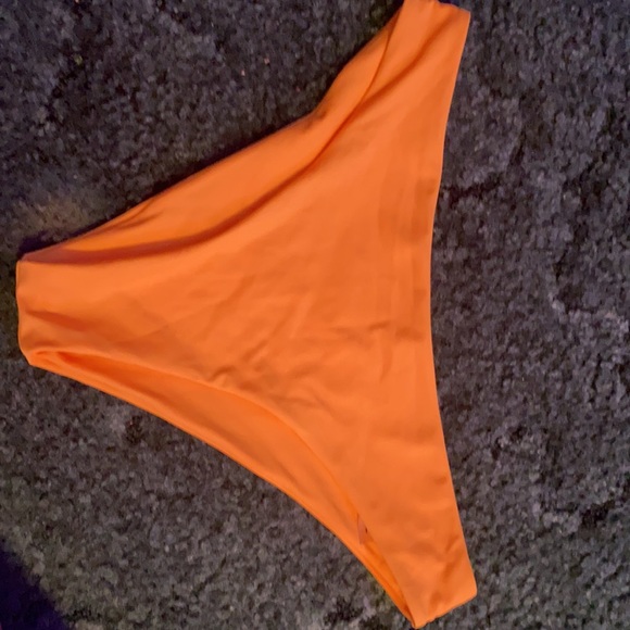 Orange bathing suit/ Never been worn